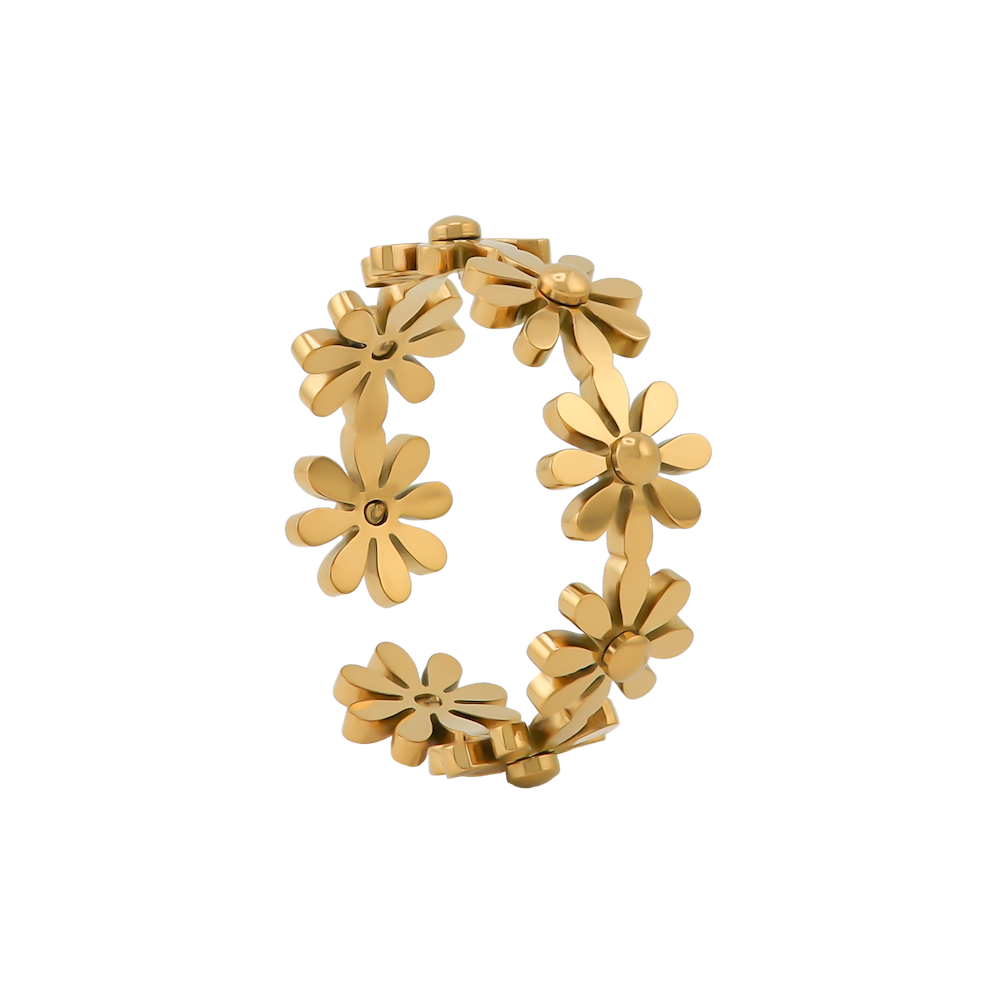 Golden blossom Ring
