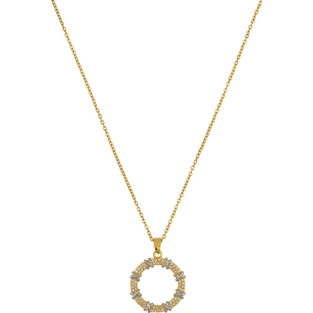 Golden Wreath Halskette