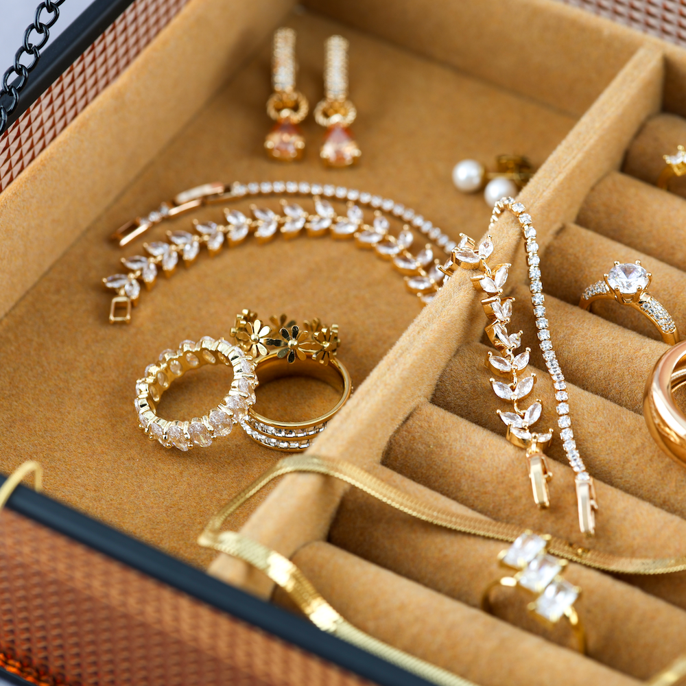Golden blossom Ring