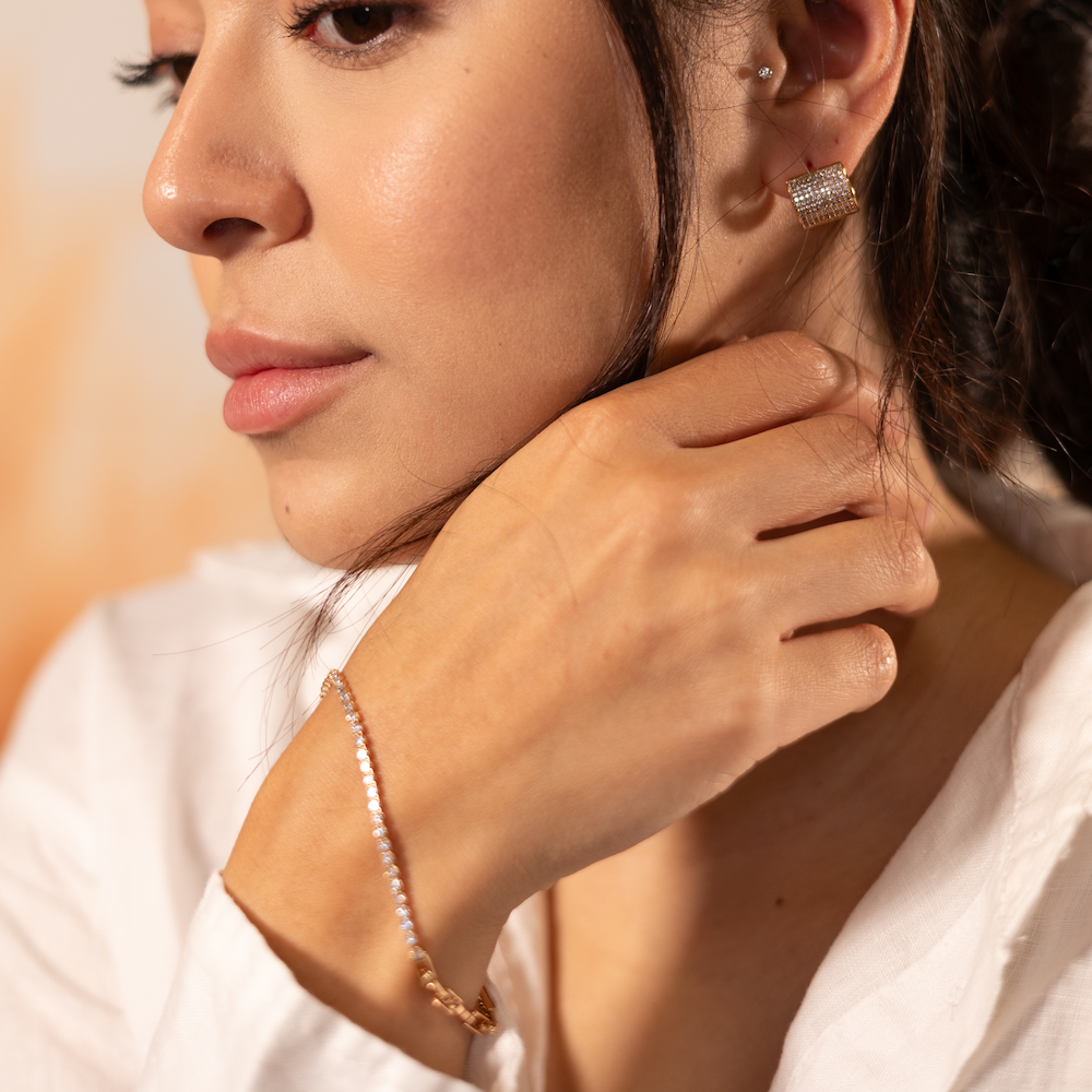 Curved Statement Ohrring