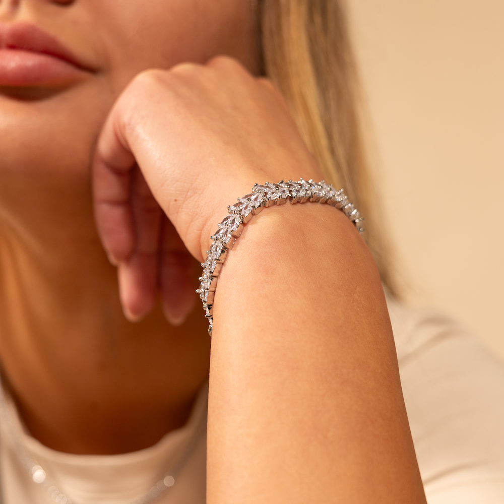 Diamond butterfly Armband