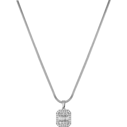 Baguette Diamond Halskette