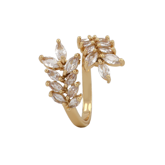 Diamond Butterfly Ring