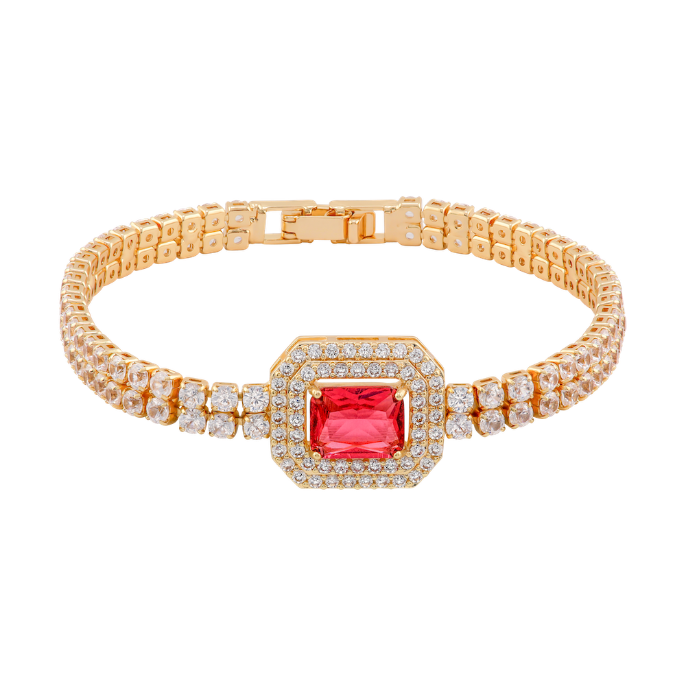 Diamond Baguette Armband