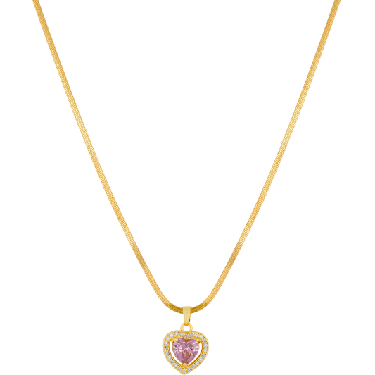 Diamond Heart Halskette