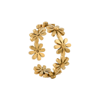 Golden blossom Ring