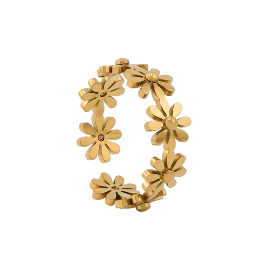 Golden blossom Ring