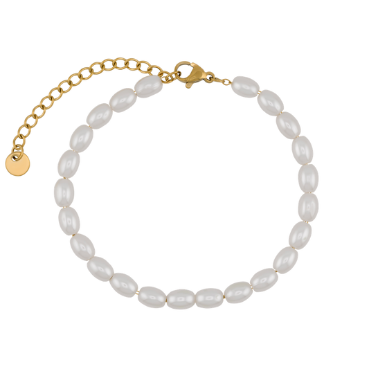 Pearl Row Armband