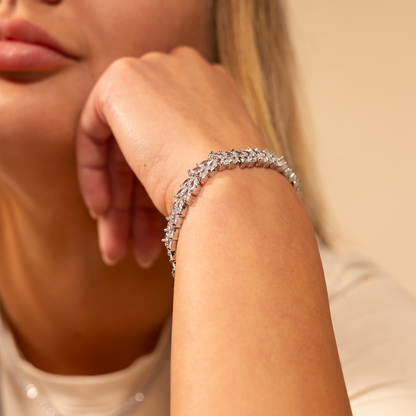 Diamond butterfly Armband