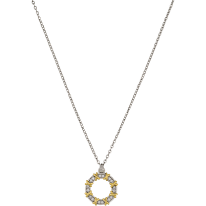 Silver Wreath Halskette