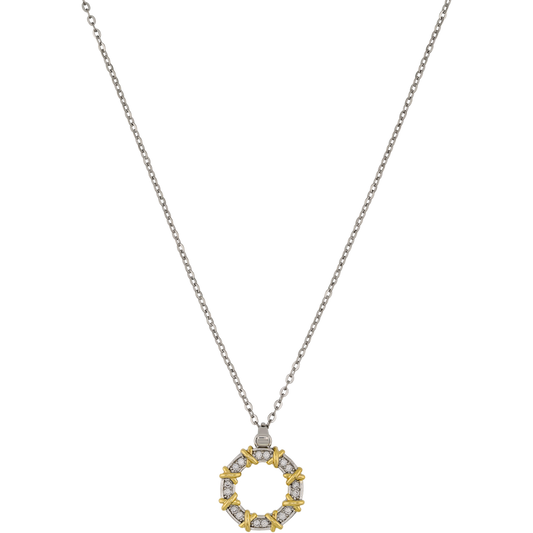 Silver Wreath Halskette