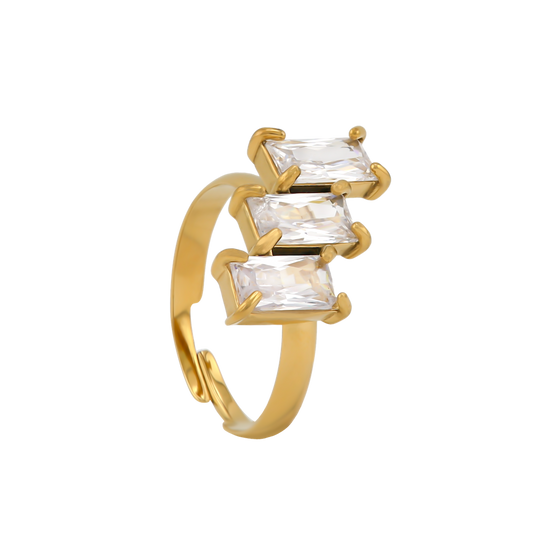 Tripple oblong Ring
